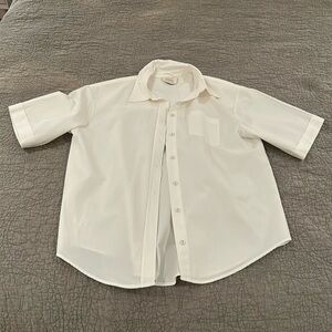 Oversized button down